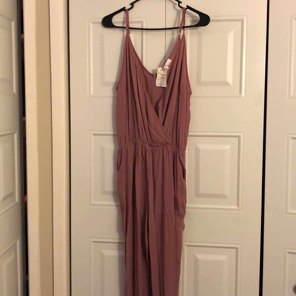 Dusty rose jumpsuit